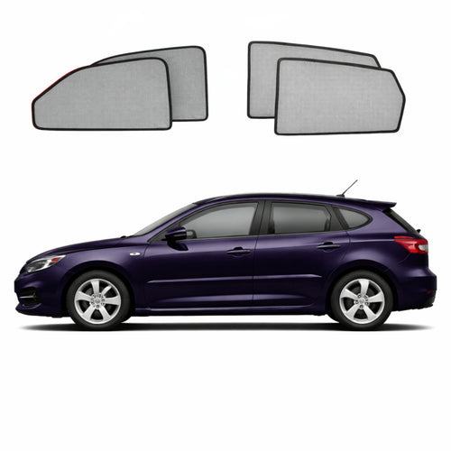 Mazda 3 Hatchback 1st Generation Car Window Shades (BK; 2003-2009)