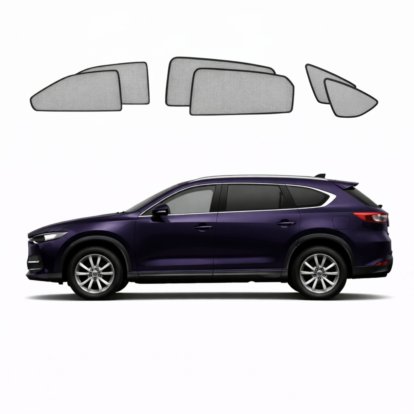 Mazda CX-8 Car Window Shades (2017-Present)