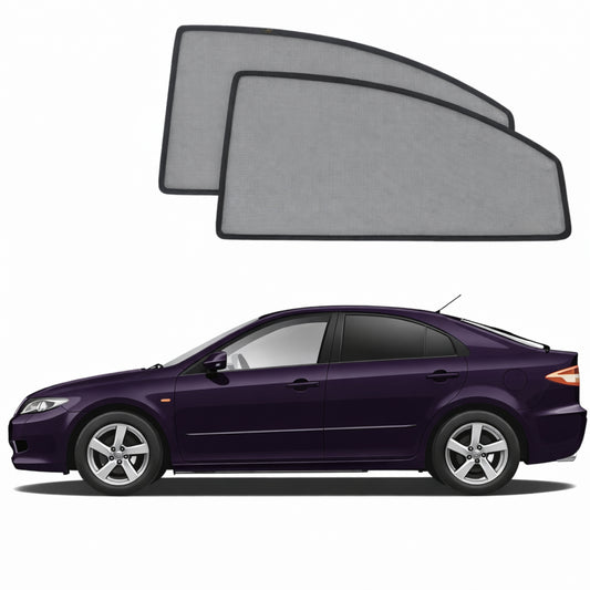 Mazda 6/Atenza Liftback 1st Generation Car Rear Window Shades (GG1; 2002-2008)