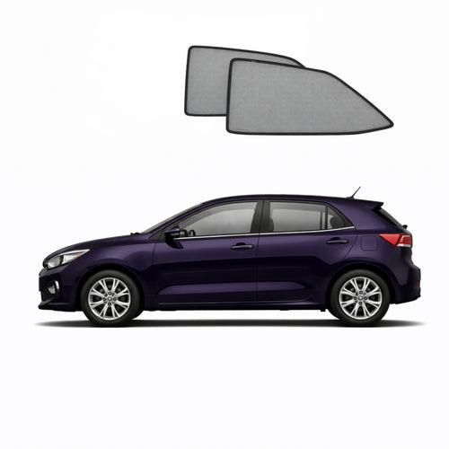 KIA Rio Hatchback 4th Generation Car Rear Window Shades (Global Version) (YB/SC; 2016-2023)
