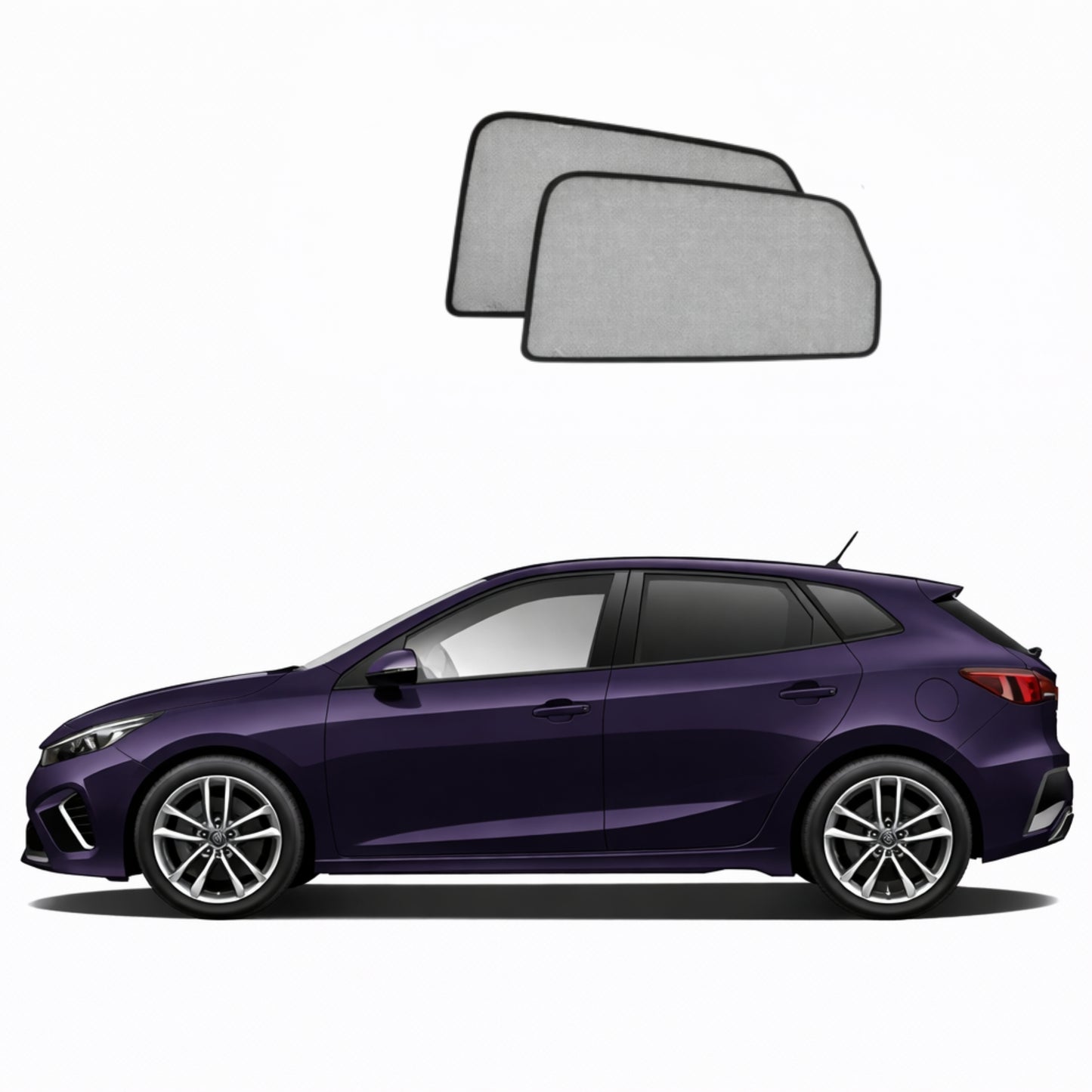 KIA Cerato 4th Gen | Forte 3rd Gen Hatchback Car Rear Window Shades (BD; 2018-2024)