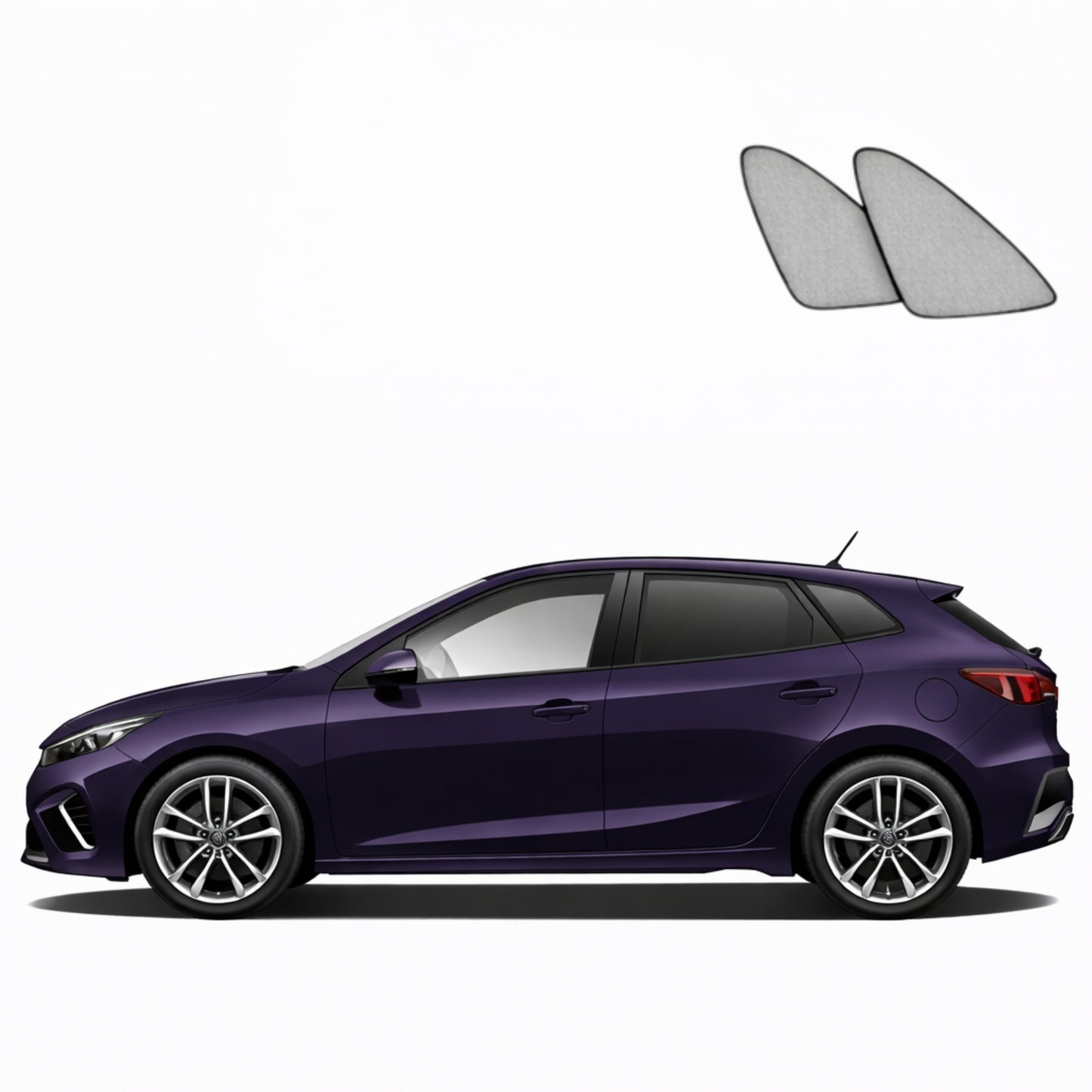 KIA Cerato 4th Gen | Forte 3rd Gen Hatchback Port Window Shades (BD; 2018-2024)