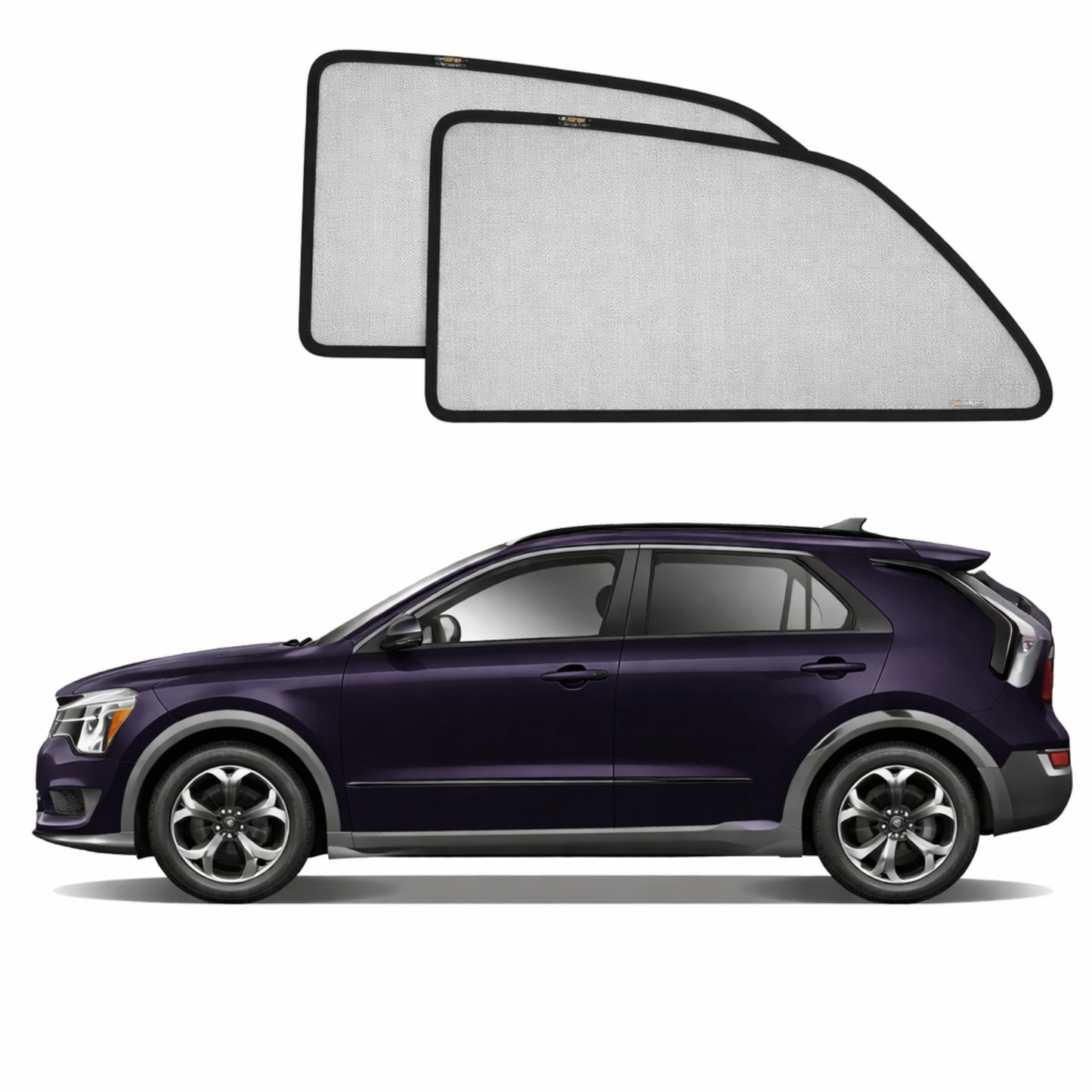 KIA Niro 2nd Generation Car Rear Window Shades (SG2; 2021-Present)