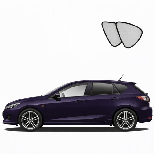 Mazda 3 Hatchback 2nd Generation Port Window Shades (BL; 2009-2013)