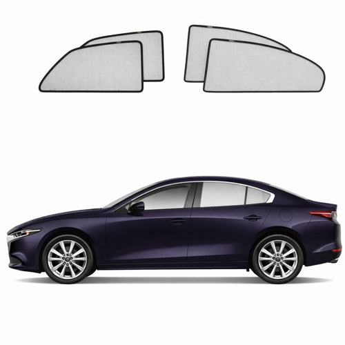 Mazda 3 Sedan 4th Generation Car Window Shades (BP; 2019-Present)