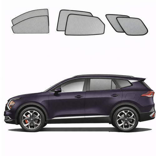 KIA Sportage 5th Generation Car Window Shades (LWB) (NQ5; 2021-Present)