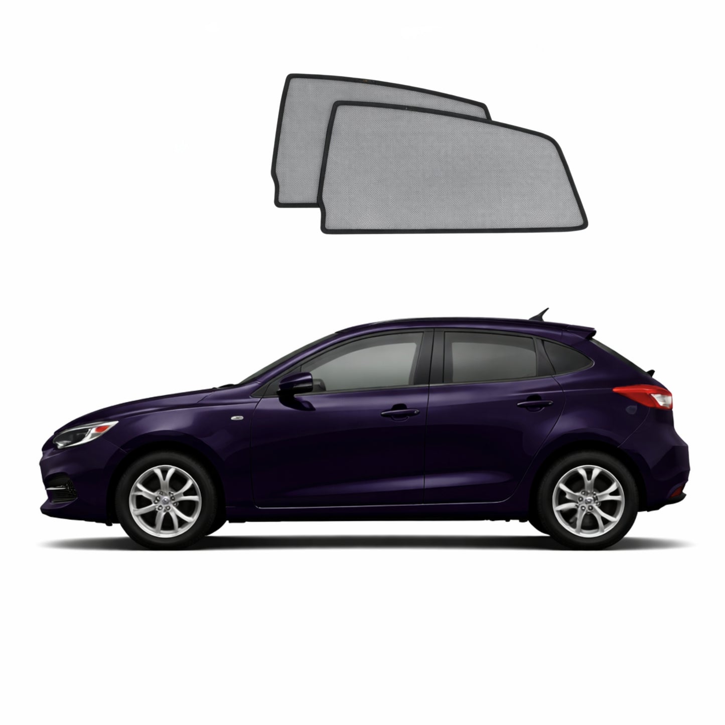 Mazda 2/Demio Sedan/Hatchback 3rd Generation Car Rear Window Shades (DJ/DL; 2014-Present)