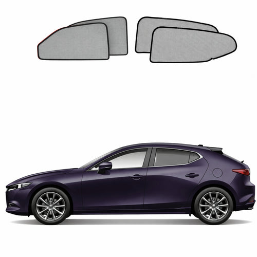 Mazda 3 Hatchback 4th Generation Car Window Shades (BP; 2019-Present)