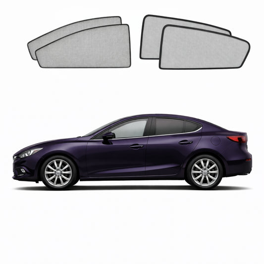 Mazda 3 Hatchback/Sedan 3rd Generation Car Window Shades (BM/BN; 2013-2018)