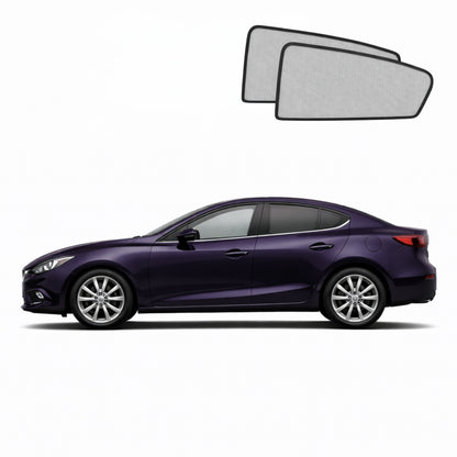 Mazda 3 Hatchback/Sedan 3rd Generation Car Rear Window Shades (BM/BN; 2013-2018)