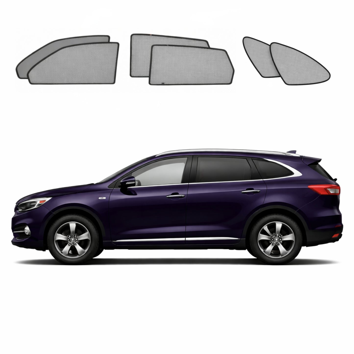 KIA Sorento 3rd Generation Car Window Shades (2015-2020)