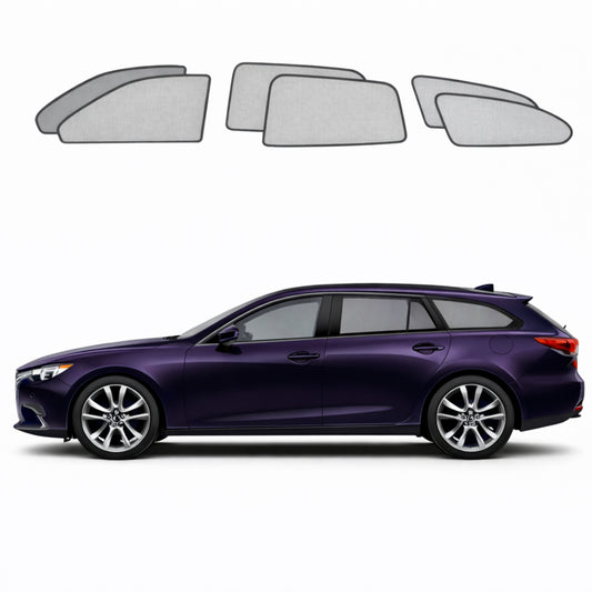 Mazda 6/Atenza Wagon 3rd Generation Car Window Shades (GJ1/GL; 2012-Present)