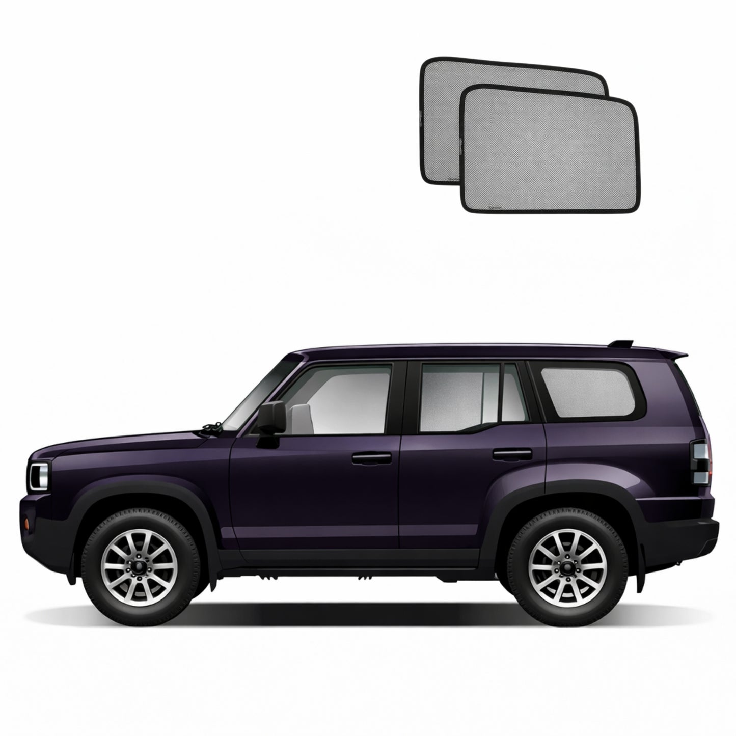 Toyota LandCruiser Prado 250 Series | Lexus GX 3rd Generation Port Window Shades (J250; 2023-Present)