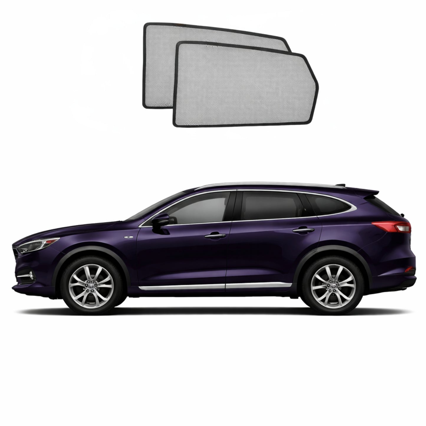 Mazda CX-9 2nd Generation Car Rear Window Shades (TC; 2016-2024)