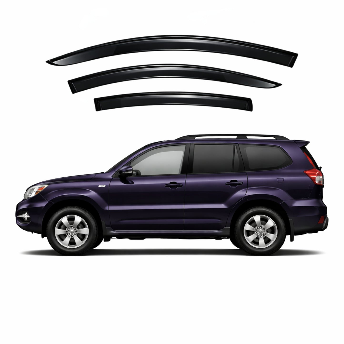 Toyota LandCruiser Prado 120 Series | Lexus GX 470 Car Weather Shields (J120; 2003-2009)