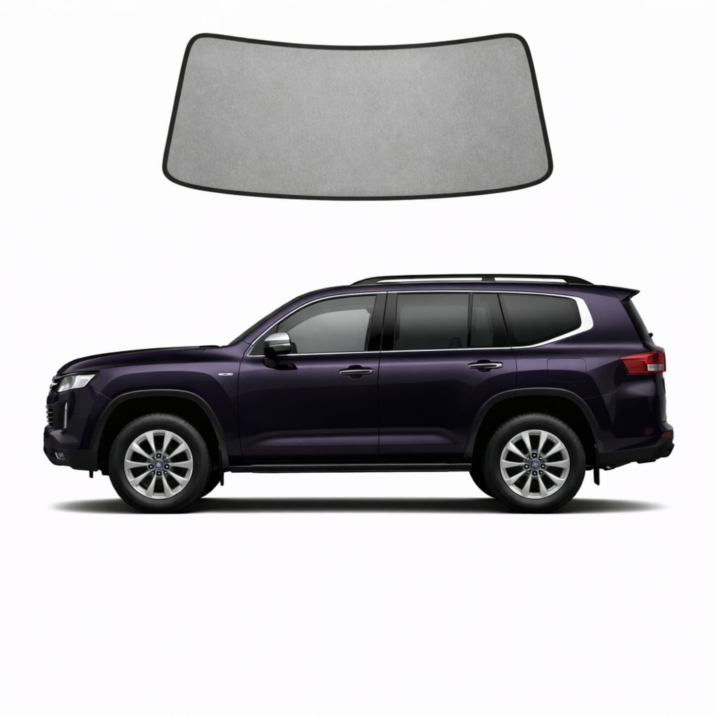 Toyota LandCruiser 300 Series | Lexus LX Front Windscreen Sun Shade (J300/J310; 2021-Present)