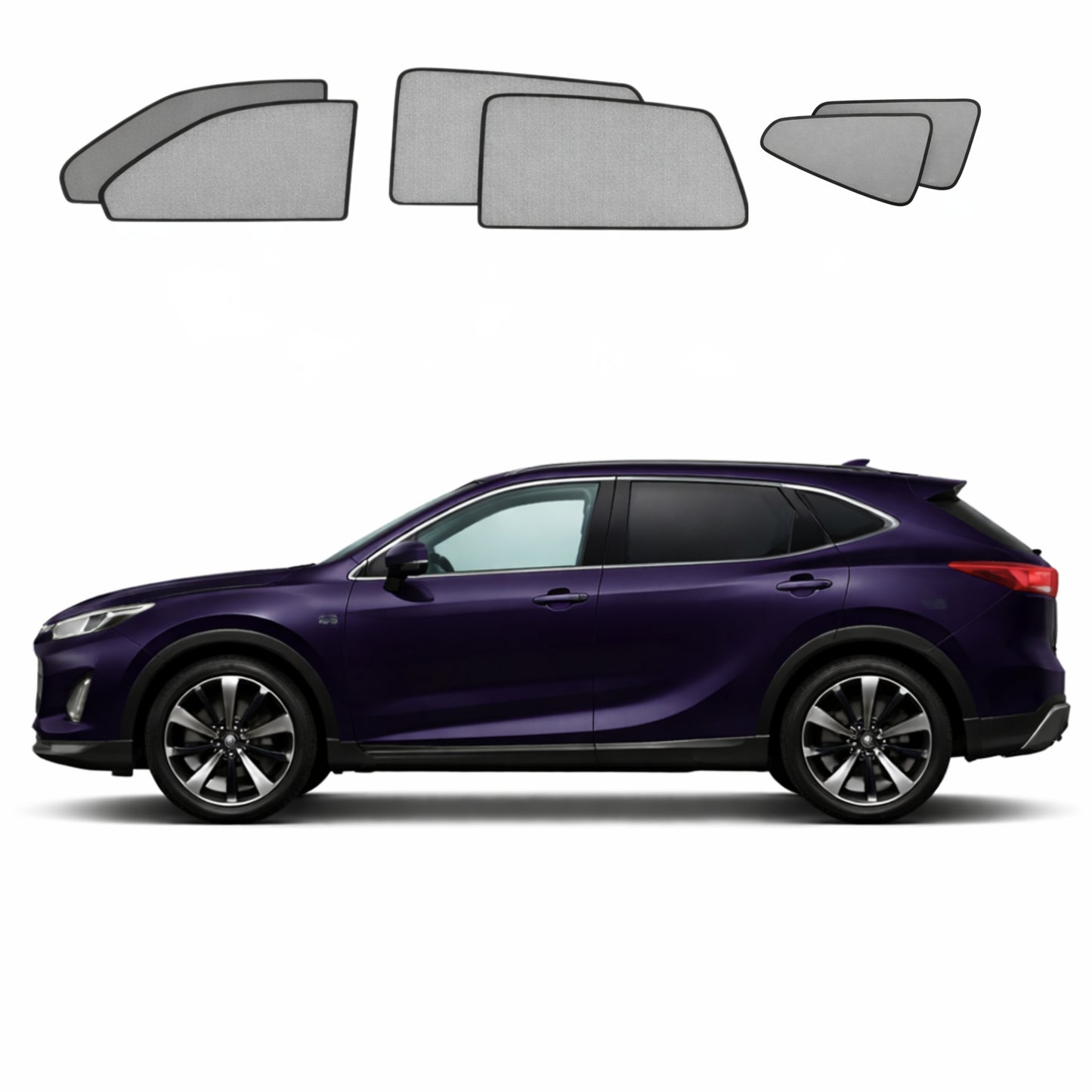 Lexus RX 5th Generation Car Window Shades (ALA10/ALH10; 2023-Present)