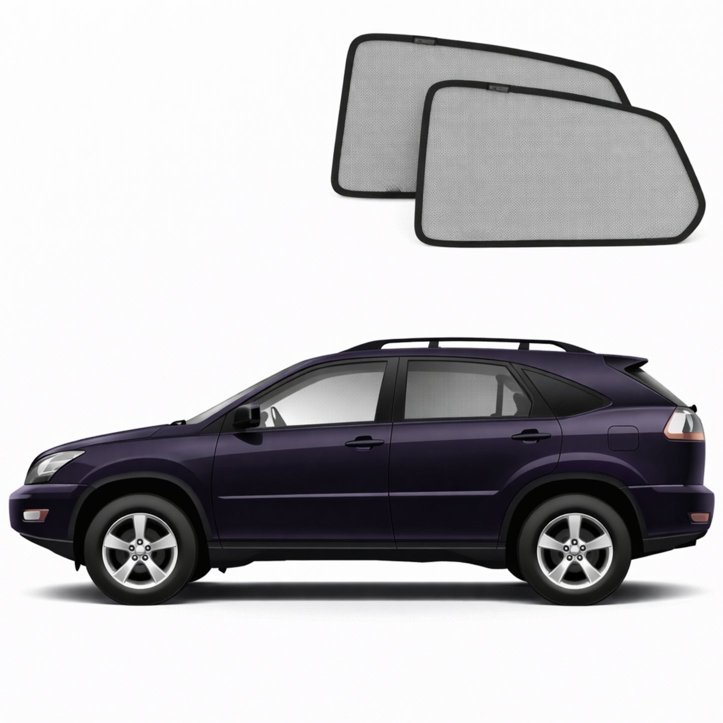 Lexus RX | Toyota Harrier 2nd Generation Car Window Shades (XU30; 2003-2008)