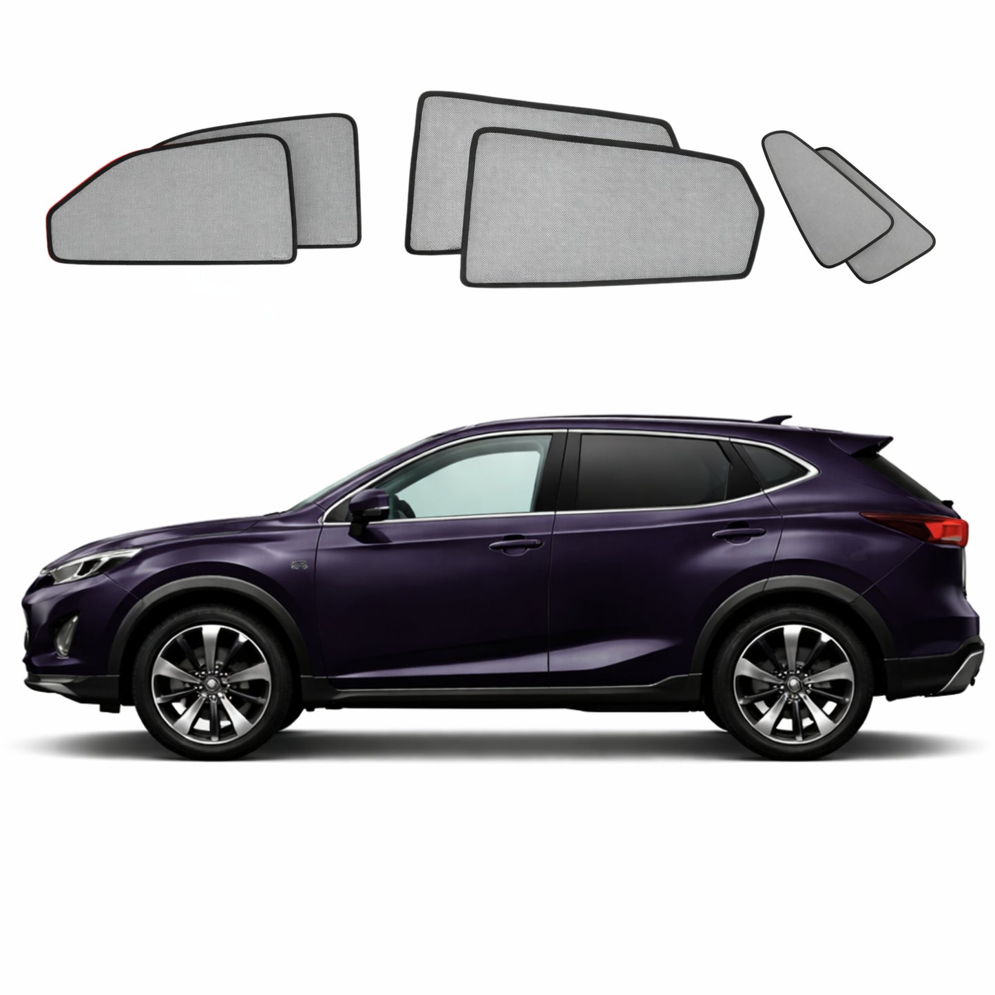 Lexus NX 1st Generation Car Window Shades (AZ10; 2014-2021)
