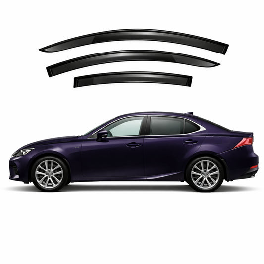 Lexus IS Sedan 3rd Generation Car Weather Shields (XE30; 2013-2020)