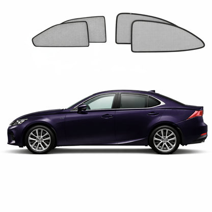 Lexus IS Sedan 3rd Generation Car Window Shades (XE30; 2013-2020)