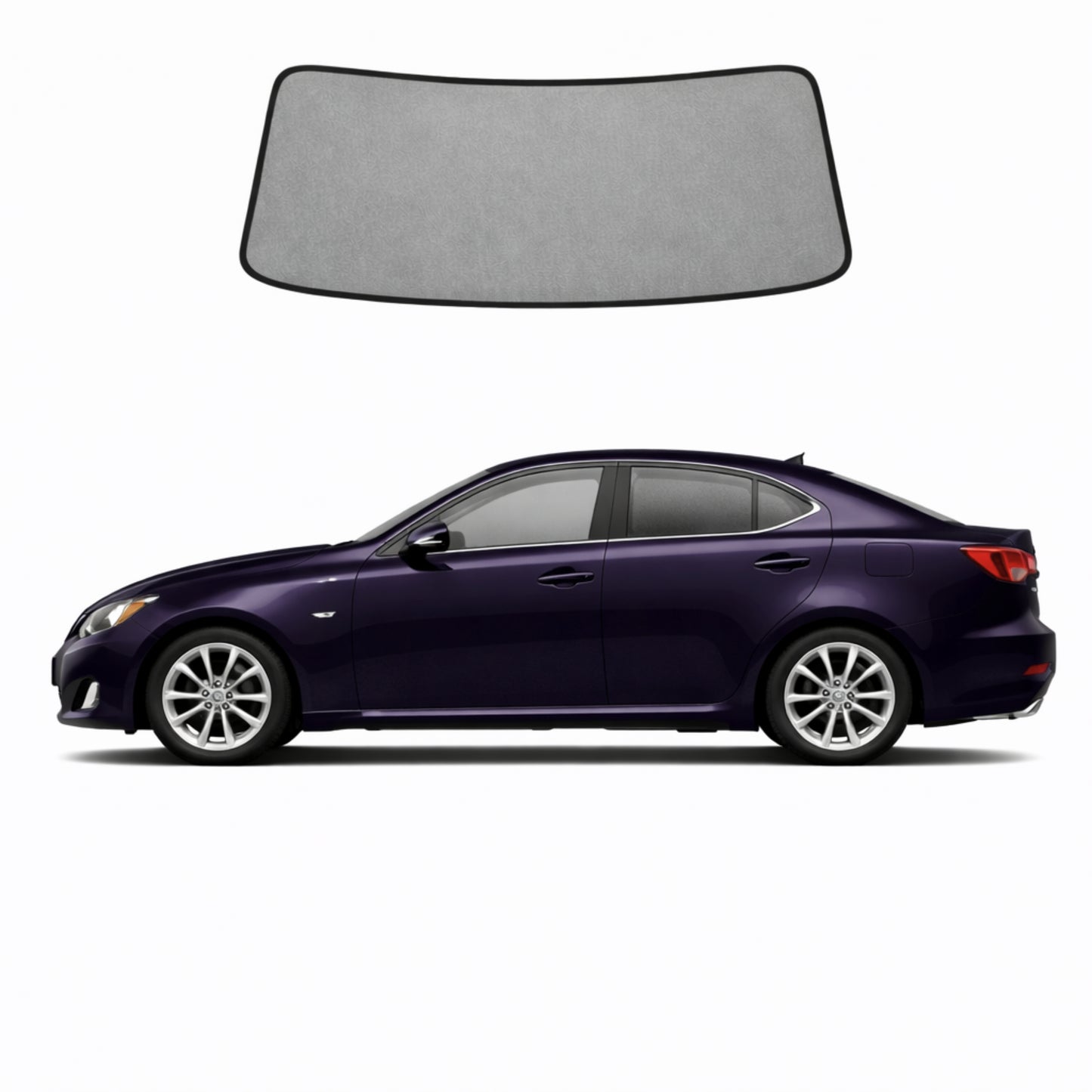 Lexus IS Sedan 2nd Generation Front Windscreen Sun Shade (XE20; 2006-2013)
