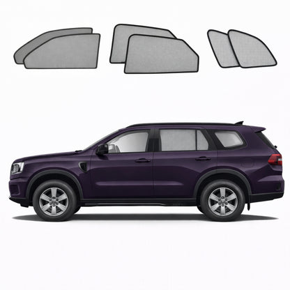 Ford Everest 3rd Generation Car Window Shades (U704; 2022-Present)