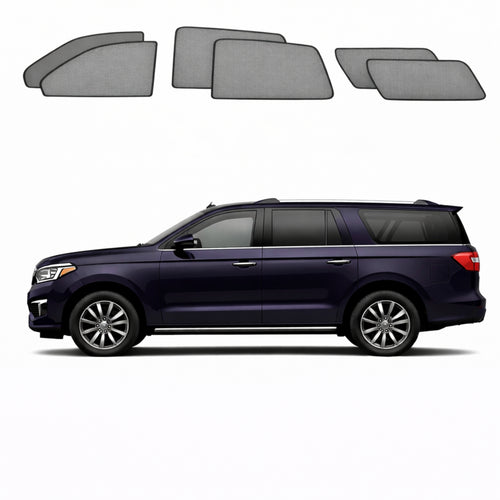 Ford Expedition MAX | Lincoln Navigator L 4th Generation Car Window Shades (U553; 2018-2024)