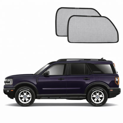 Ford Bronco Sport Car Rear Window Shades (CX430; 2020-Present)*