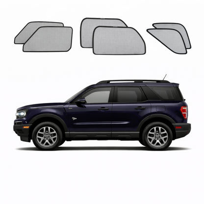 Ford Bronco Sport Car Window Shades (CX430; 2020-Present)