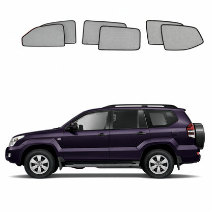 Lexus GX 1st Generation Car Window Shades (J120; 2003-2009)