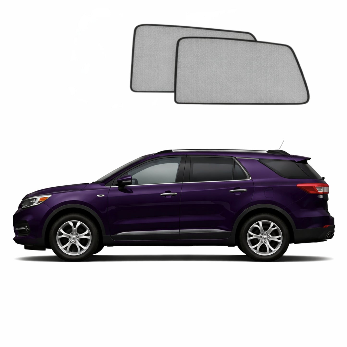 Ford Explorer 5th Generation Car Rear Window Shades (U502; 2010-2019)
