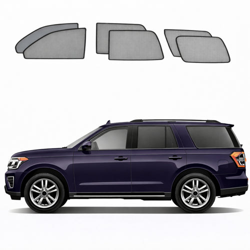 Ford Expedition | Lincoln Navigator 4th Generation Car Window Shades (U553; 2018-2024)