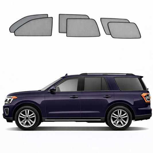 Ford Expedition | Lincoln Navigator 4th Generation Car Window Shades (U553; 2018-2024)