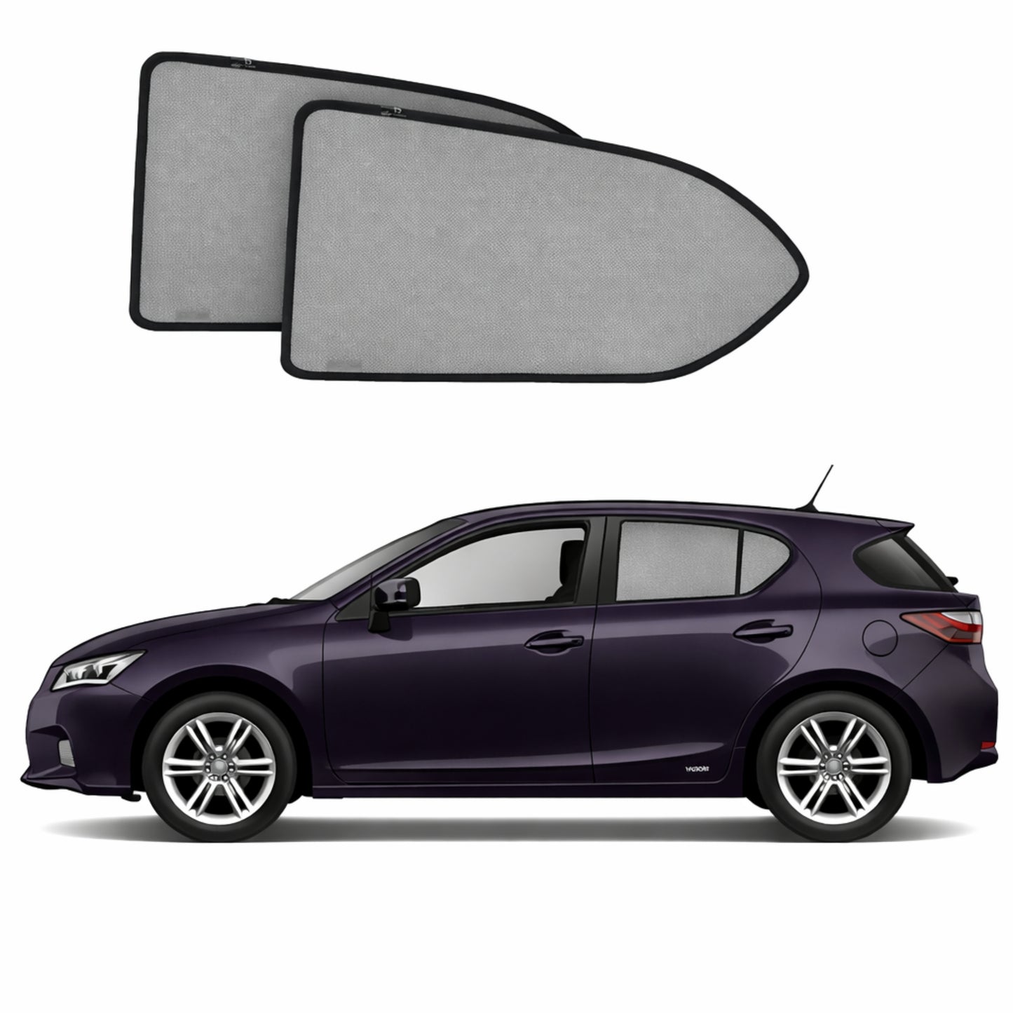 Lexus CT 200H Car Rear Window Shades (2011-2022)