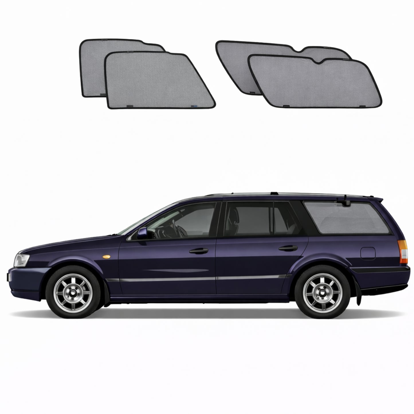 Ford Falcon Wagon 6th Generation Car Window Shades (AU/BA/BF; 1998-2010)