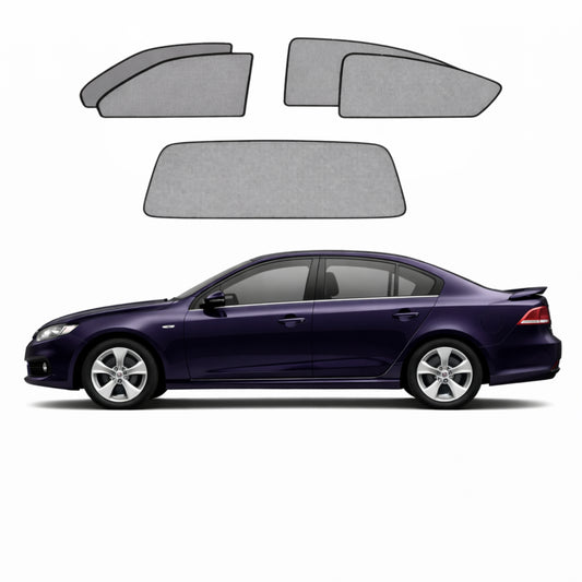 Ford Falcon Sedan 7th Generation Car Window Shades (FG; 2008-2016)