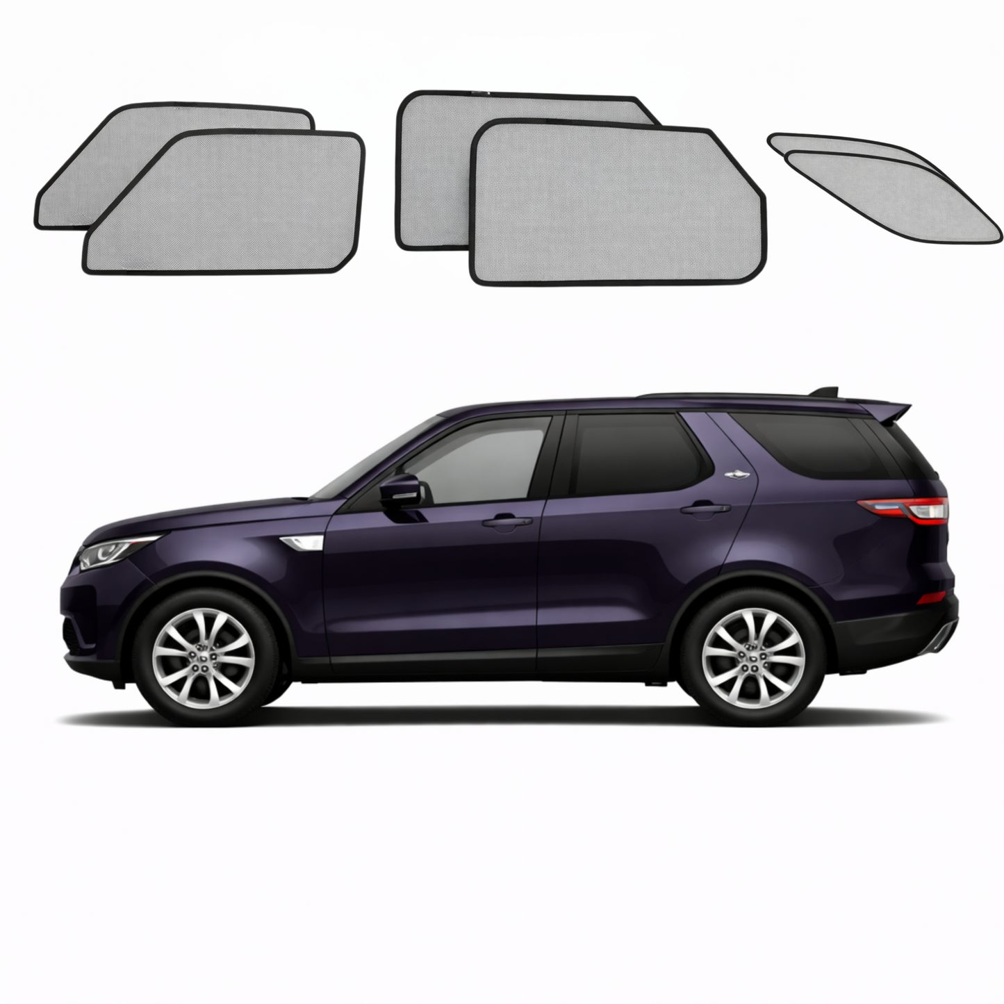 Land Rover Discovery 5 Car Window Shades (L462; 2017-Present)