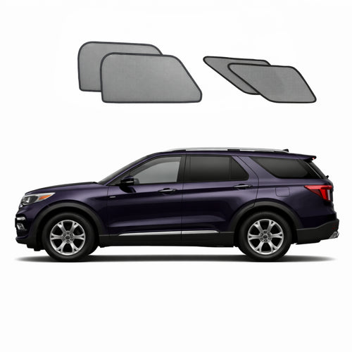 Ford Explorer 6th Generation Car Window Shades (U625; 2020-Present)