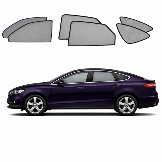 Ford Mondeo/Fusion Sedan/Liftback 4th Generation Car Window Shades (MK4; 2013-2022)