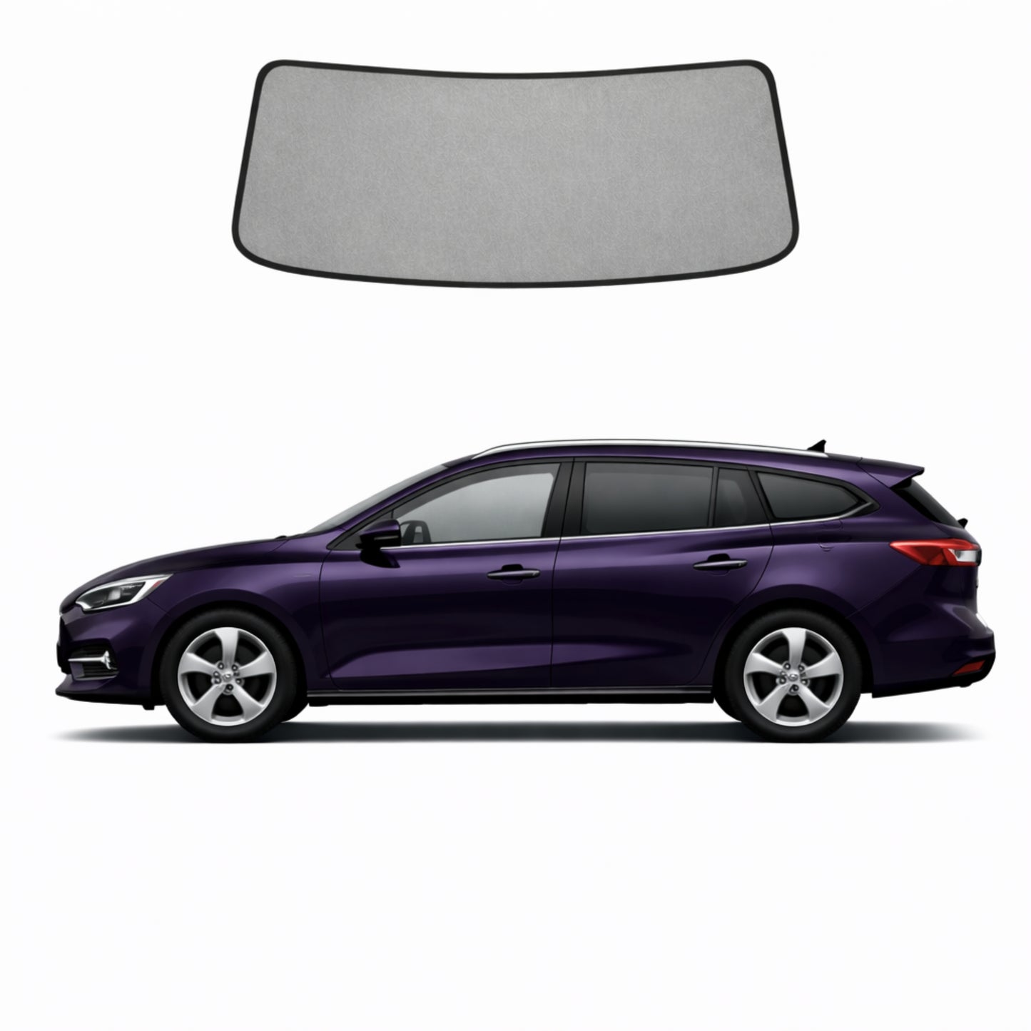 Ford Focus Hatchback/Wagon 4th Generation Front Windscreen Sun Shade (2018-2025)