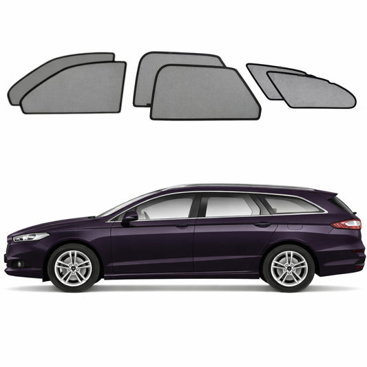Ford Mondeo Wagon 4th Generation Car Window Shades (MK4; 2012-2022)