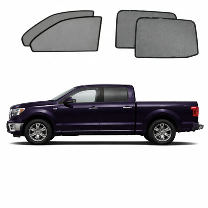 Ford F-Series 13th Generation Crew Cab Ute Car Window Shades (2015-2020)