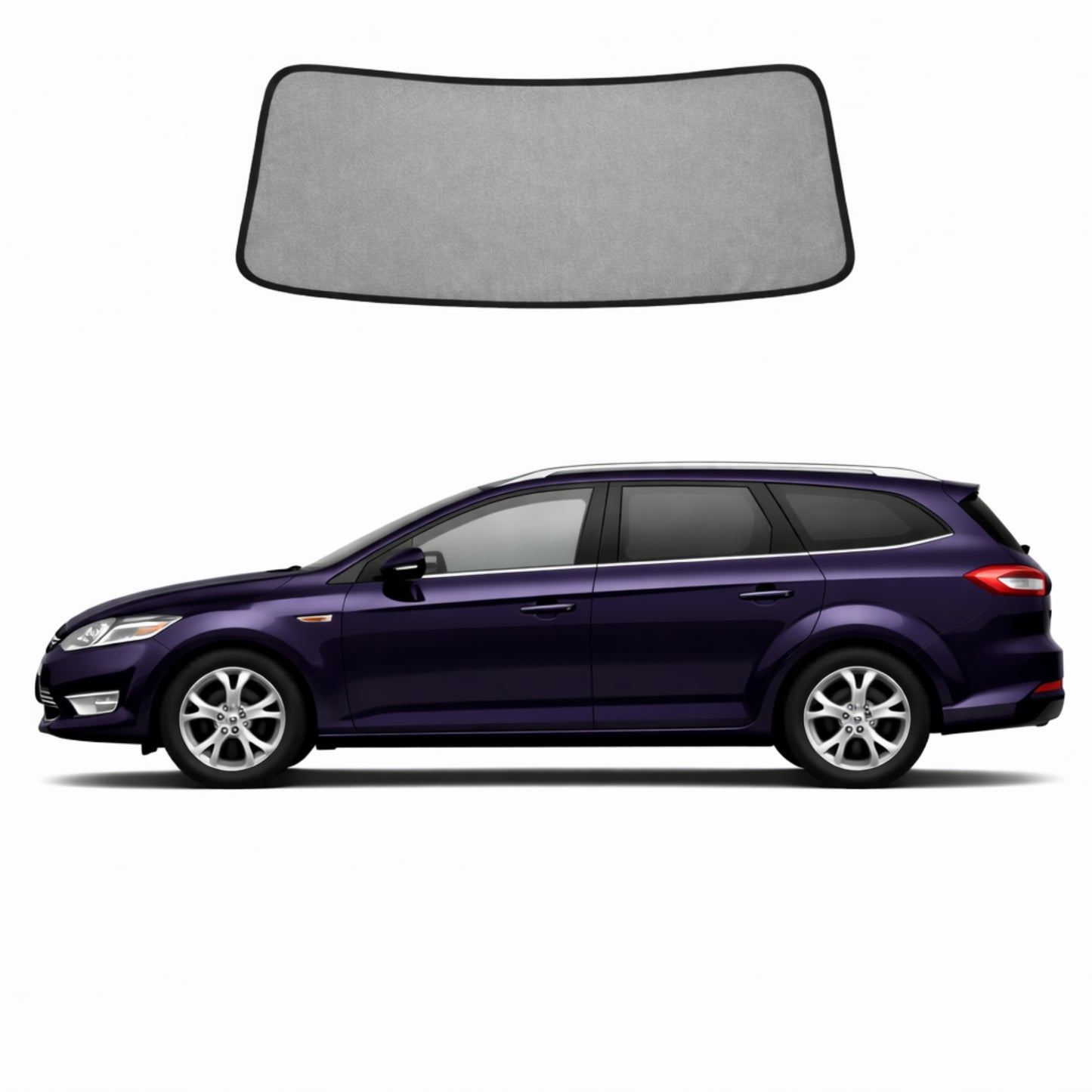 Ford Mondeo/Zhisheng Sedan/Liftback/Wagon 3rd Generation Front Windscreen Sun Shade (MK3; 2007-2014)
