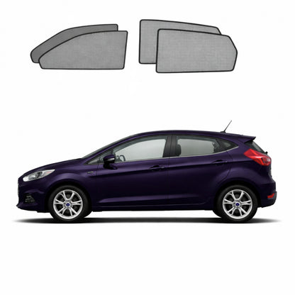 Ford Fiesta Hatchback 6th Generation Car Window Shades (2008-2017)