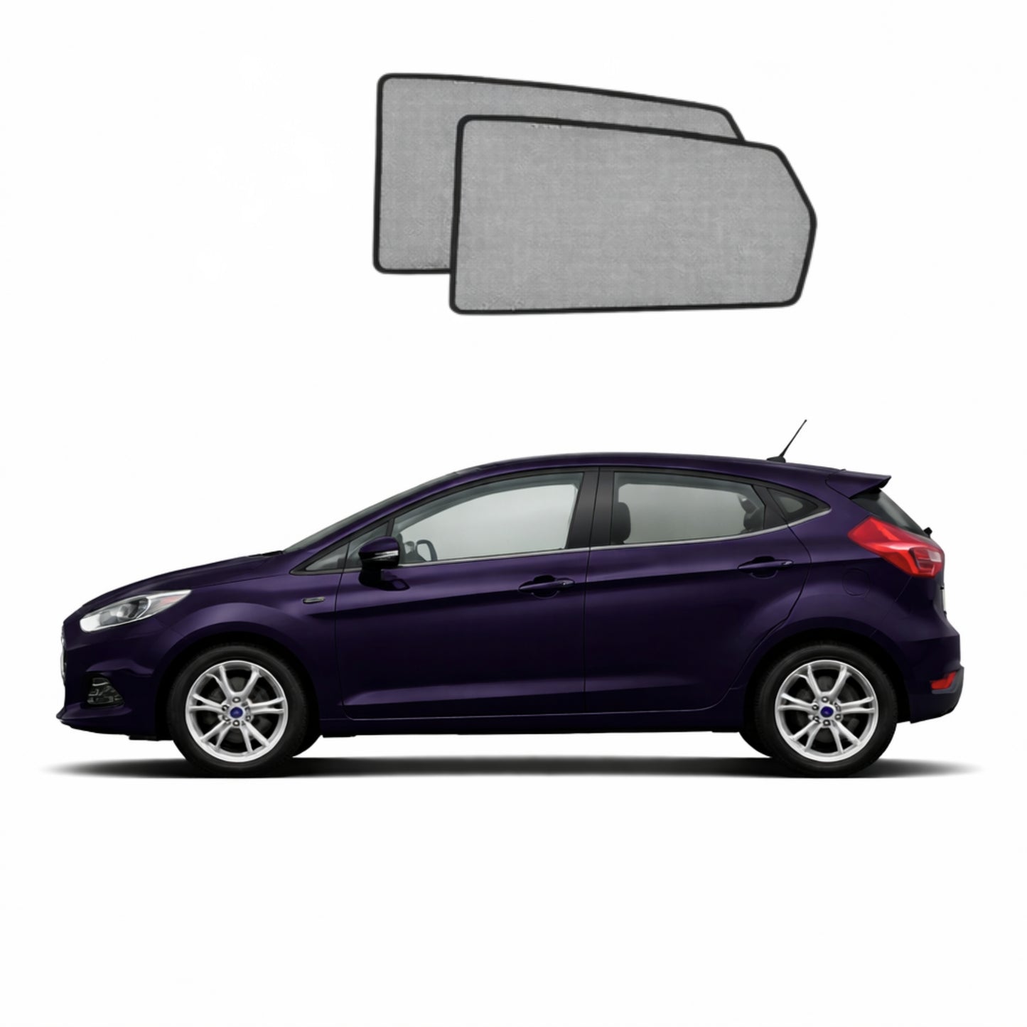 Ford Fiesta Hatchback 6th Generation Car Rear Window Shades (2008-2017)