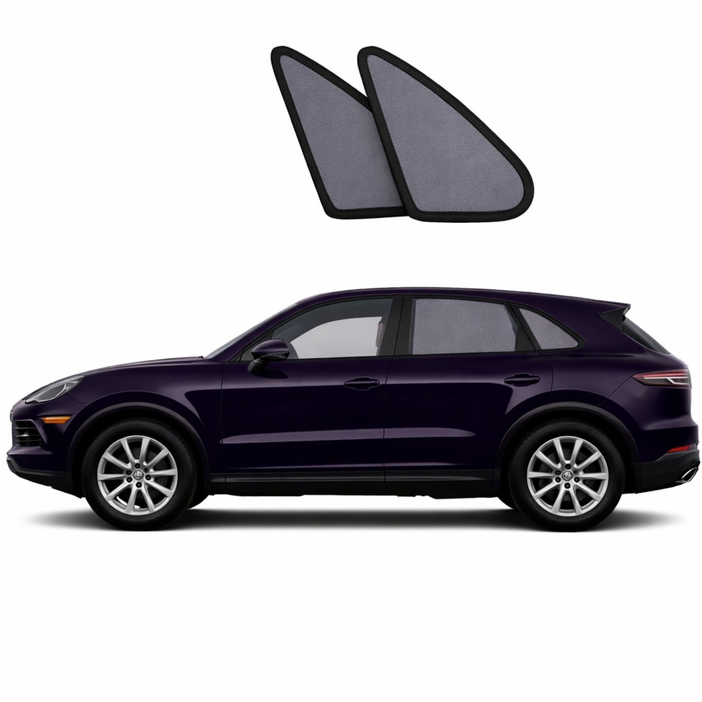 Porsche Cayenne SUV 3rd Generation Port Window Shades (2018-Present)