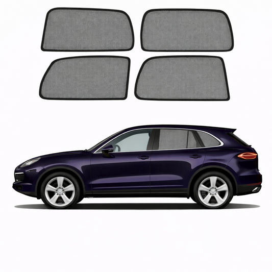Porsche Cayenne 2nd Generation Car Window Shades (2010-2017)