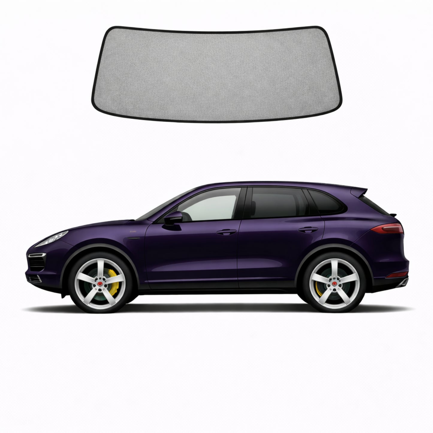 Porsche Cayenne 2nd Generation Front Windscreen Sun Shade (2010-2017)