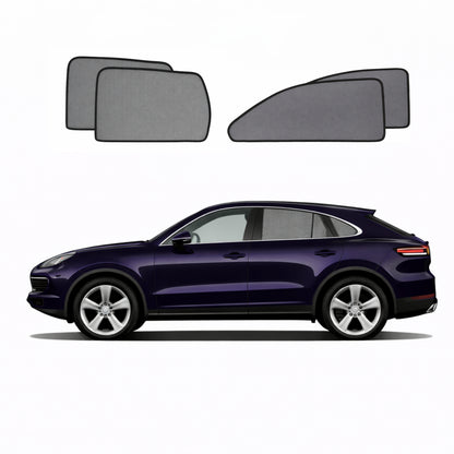 Porsche Cayenne Coupe Car Window Shades (9Y3 Coupe; 2019-Present)